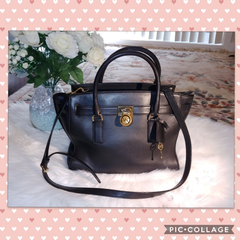 Michael Kors Large Hamilton Satchel Handbag